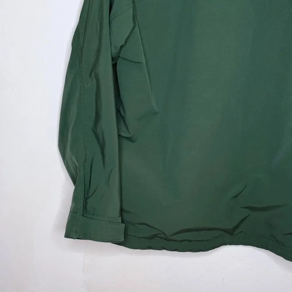 UNIQLO Hooded Utility Jacket Mens‎ XL Green Lightweight Windbreaker Outdoor